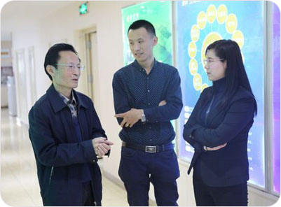 黑龍江省互聯(lián)網(wǎng)協(xié)會(huì)理事長李煥清來訪